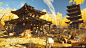 Golden Lake Temple, Jordan Vanderpool : Golden Lake Temple is one of the first locations the player is likely to discover when first released into the open world. The temple acts as both a Buddhist temple for Izuhara and eventually a refugee camp for thos