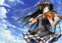 凊漩采集到音樂女孩♩