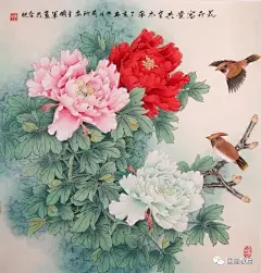 美轮美奂的工笔花鸟作品--名家陈拥军！