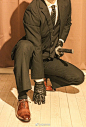 正装足部参考 日本知名COSPLAYER 龍村自斎... 来自画控学院 - 微博