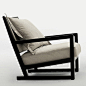 joooi布艺休闲椅时尚单人#沙发椅#loft宜家设计师客厅椅子创意单椅