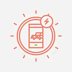 远程充电太阳能电源图标 转发 远程充电 icon 标识 标志 UI图标 设计图片 免费下载 页面网页 平面电商 创意素材