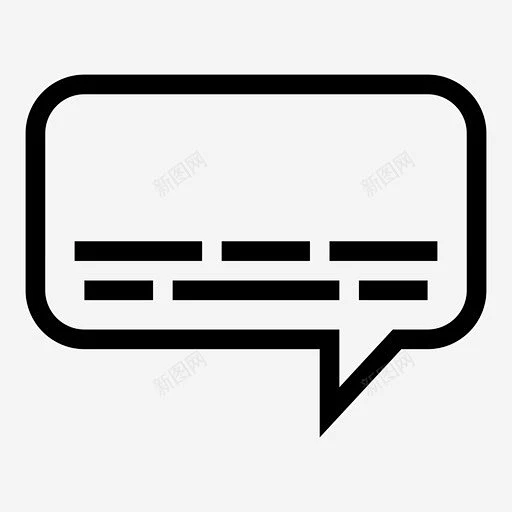 字幕电影简单图标 UI图标 设计图片 免费下载 页面网页 平面电商 创意素材-花瓣网