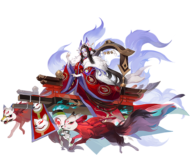《阴阳师》手游式神录_式神骁浪荒川之主_...