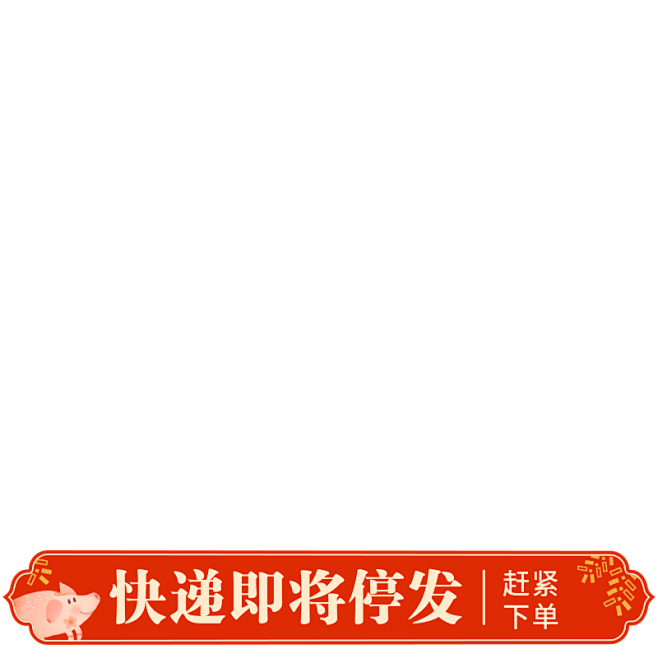 年货节快递主图图标