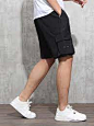 Men Drawstring Waist Cargo Shorts | SHEIN USA