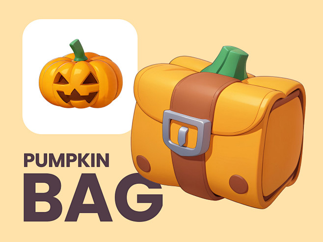 Pumpkin Bag Cartoon ...