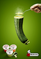 Biedronka Print Ad - Zucchini