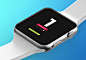 watch苹果手表模版样机智能贴图素材电子表界面贴图iphone手表图-淘宝网