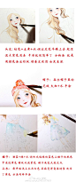 #水彩教程# 【人物插画的思路分析及上色过程详细讲解】 画画是思考的过程，多看多画多思考~ （投稿：@Lucky_安安丶）
