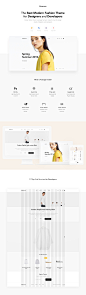 Forever Best Modern Fashion Theme UX / UI : The Best Modern Fashion Theme for Designers and DevelopersForever fashion theme is package has been created to meet the design needs of designers and developers.