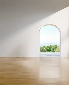 现代风格的客厅_充满温馨温暖的暖色光_背景是墙壁_地面是木地板和地毯_暖色调_深沉_美丽的光影_正视图_画面背景简洁干净_画面简约_不凌乱 ...