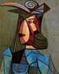 西班牙画家巴勃罗. 毕加索（Pablo Picasso，1881-1973）是立体主义的创始人。由于受家庭环境的熏陶，自小就显露出绘画天分，在巴塞罗那艺术学校中颇有神童之风。作为立体主义的创始人， 毕加索是以“亚威农的少女”一画完全颠覆了过去具象写实的传统手法，成为立体主义的先声的。



毕加索作为法国现代画派的主要代表，是一位最富有创造性的艺术家，一直到去世十年，虽已届 80高龄，但他依然站在艺术创作的前列。20世纪的艺术家、特别是西方艺术家，几乎没有未受过他影响的
