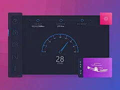 Dashboard design for ISO 2 DIN.