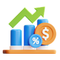 Buying Trading Down 3D Icon