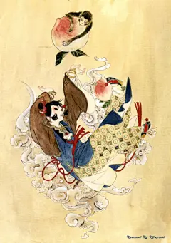 【日本女插画家、漫画家 皇名月 的中国古风插画情结】皇名月1967年8月21日出生于日本大阪府，1990年在月刊《Asuka》增刊上发表《蛇姬御殿》，是她的首部作品。另有代表作《花情曲》、《梁山伯与祝英台》、《燕京伶人抄》、《始皇帝暗杀》。。。  #插画艺术作品# ​​​​