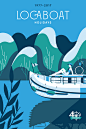 Locaboat 40th Anniversary poster on Behance