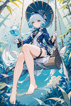 月夜人采集到原神