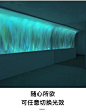 3d动态水纹灯洗墙灯床头客厅酒吧KTV网红背景墙水波纹灯led氛围灯-tmall.com天猫