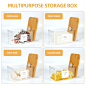 Amazon.com： POLRAI 3 件装洗衣房组织存储容器 2 半加仑洗衣荚容器和烘干机床单架，带盖子和标签，用于洗衣粉洗衣荚 干床单整理：家庭和厨房