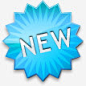 NEW蓝色淘宝图标高清素材 免费下载 页面网页 平面电商 创意素材 png素材