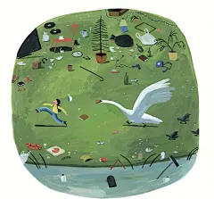 插画师Marc Majewski的绘画作品欣赏 : 一组来自插画师Marc Majewski迷你风景小插画，工具是水粉或者丙烯，整体构图基本都是以风景其他场景为主，小人物作为点缀，显得画面更加生动。 Marc Majewsk于...