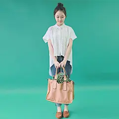清醒纪｜解夏｜文艺 棉麻花边衬衫 女 例外风格立领白色衬衣-淘宝网