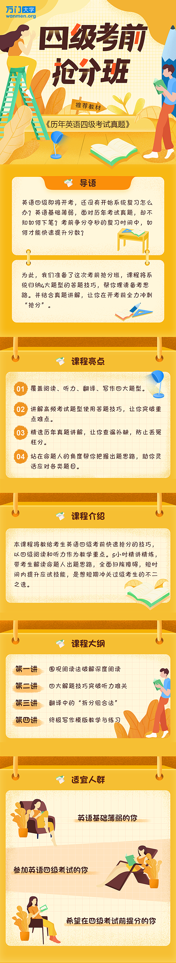 1四级考前抢分班H5