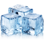 花瓣素材_特效通用蓝色实景冰块元素素材_193438936