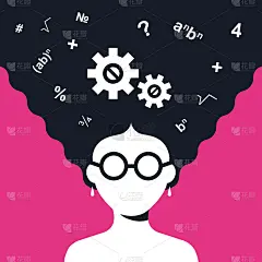 聪明的女孩解决了一道数学题