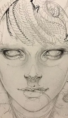 我也是个战士 我也要悲伤。#插画 #手绘 #审美积累 - 抖音