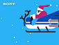 赛车，dribbble