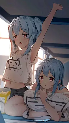 闺蜜壁纸   动漫   二次元少女