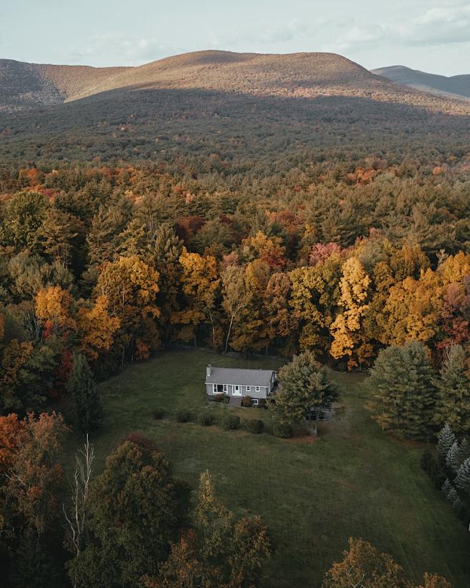 an aerial view of a ...