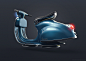 交通工具，Vespa FLY，创意， 工业设计，产品设计，普象网