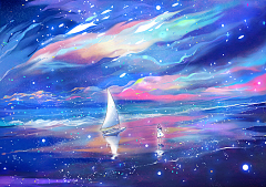 舀一勺猪采集到背景--梦幻