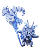 Cryo Samachurl : Cryo Samachurls are Common Enemies that are part of the Samachurls enemy group and the Hilichurls family. For specific locations, see the Official Interactive Map. Toggle Drops at Lower Levels Note that HP and ATK values may change in Co-