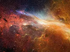 紫宸设计素材宇宙炫酷星空炫彩星云高清图片背景壁纸平面设计素材-淘宝网