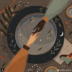 4.3
早上好，来自今日份的分享
来自插画师katya maleev的作品
#插画##插画分享##儿童插画# #圆子的插画星球# ​​​​