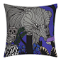 Veljekset Cushion Cover 50x50cm - Black/Blue