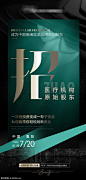  医美股东招募海报