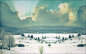 clouds nature snow snow landscapes wallpaper (#331005) / Wallbase.cc