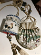 清代 精品 粤绣 荷包 扳指套 一套。_古玩鉴定估价_华夏收藏网