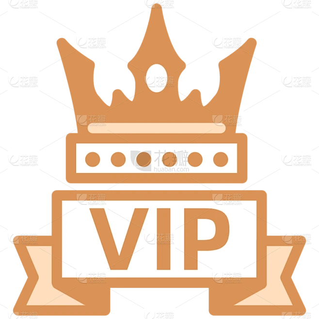 ICON-矢量VIP会员电商图标10素材-花瓣网