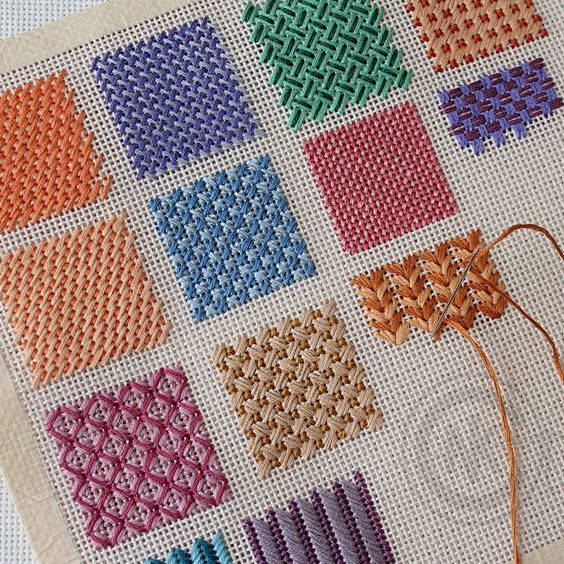 Needlepoint Stitches...