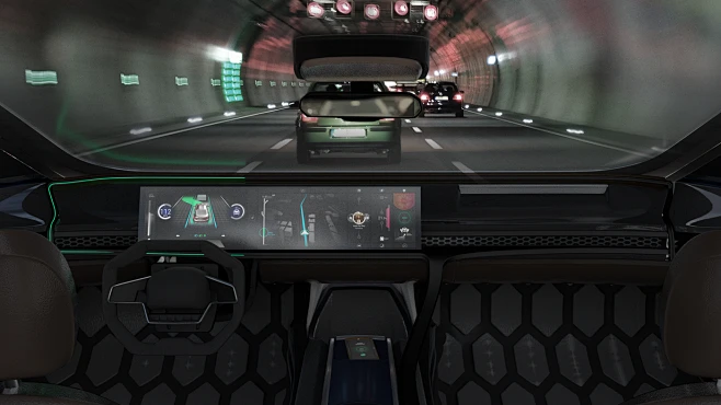 Line Cockpit Concept-花瓣网