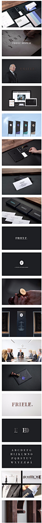 挪威Friele品牌视觉设计 VI VI设计 名片 黑色名片设计 显示器 户外广告 本子 白色名片 印章 信封 LOGO