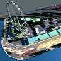 新加坡建筑3D模型