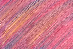 抽象画底色浅紫色和蓝色。在画布上用粉红色的笔触和水彩画。