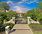 Front Gate Driveway Entry    -Mediterranean Style Estate mediterranean landscape: 